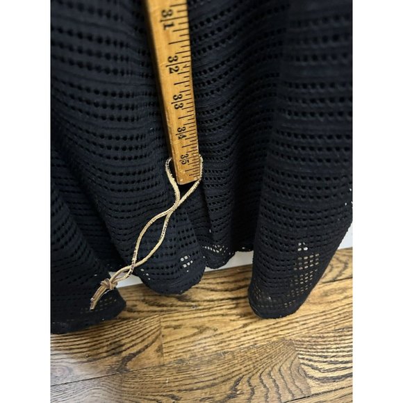 Chicos Maxi Dress Size 2 Black Sleeveless Sundress - Picture 9 of 13